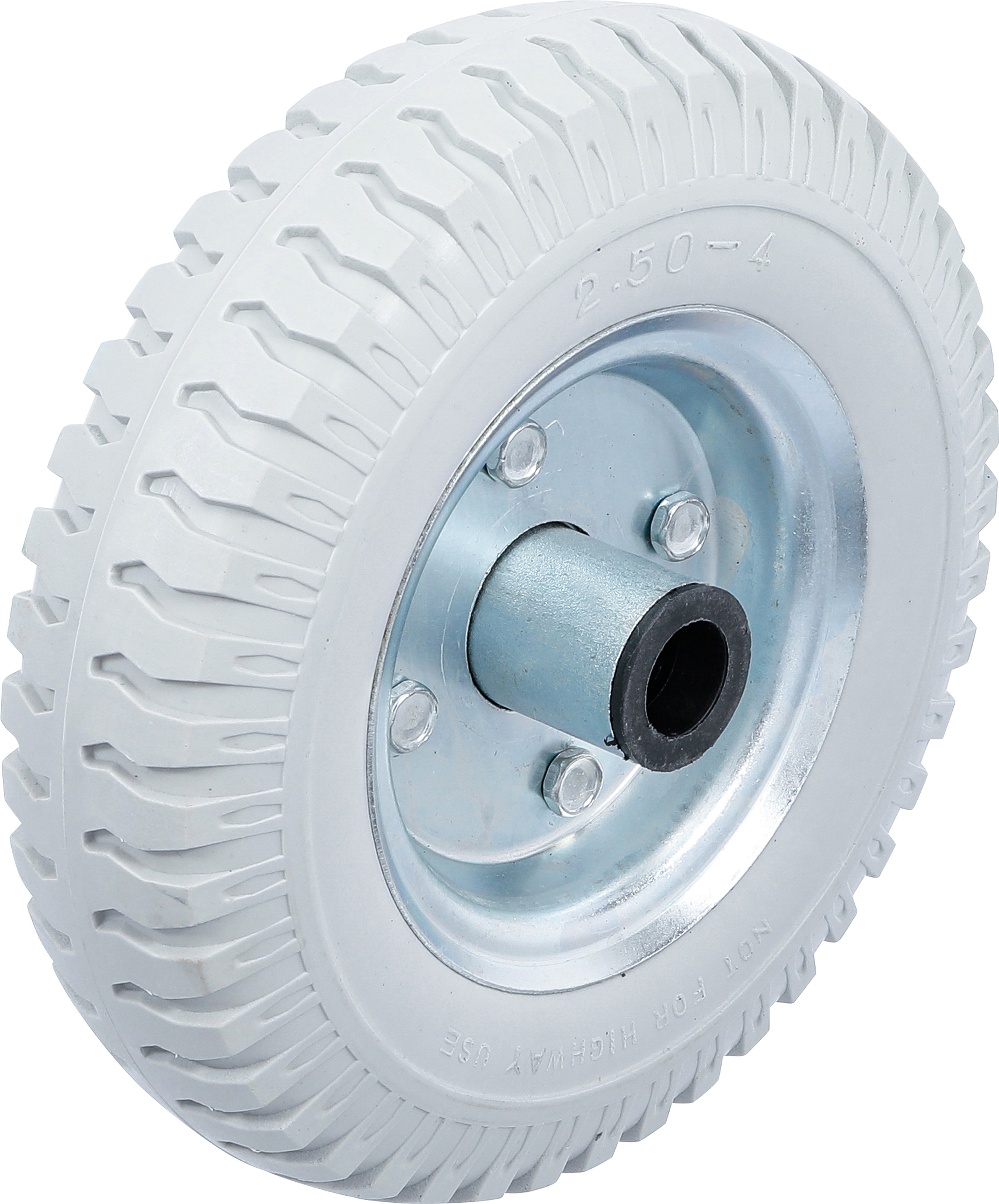 BGS Rad für Sackkarren / Bollerwagen | PU, grau | 220 mm