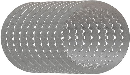 Stahllamellensatz, Kupplung