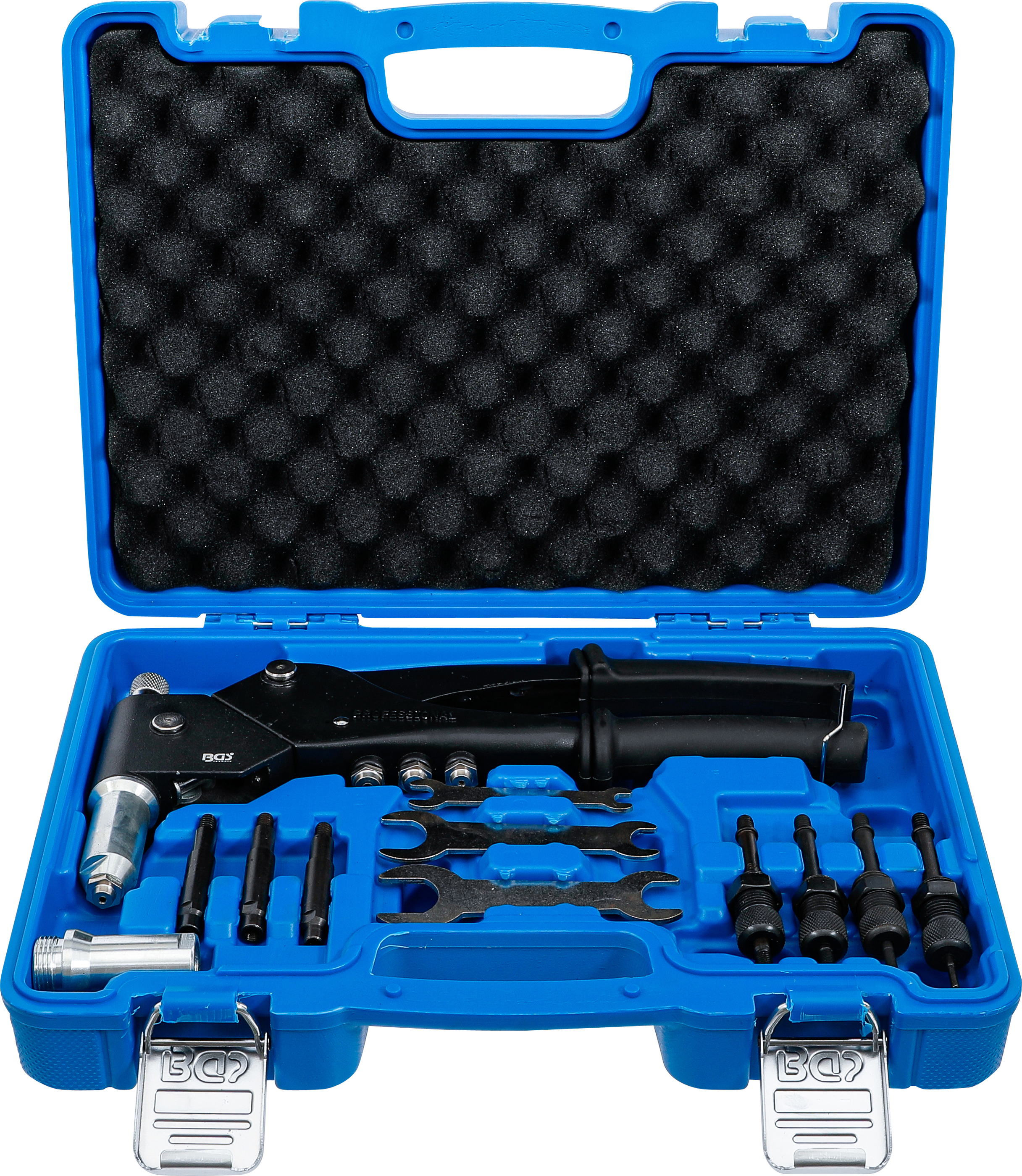 BGS Nietzangen-Satz | für Standardnieten, Nietmuttern und Nietbolzen