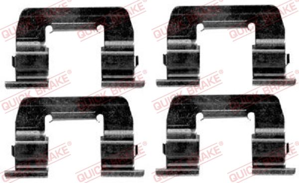 Zubehörsatz, Scheibenbremsbelag