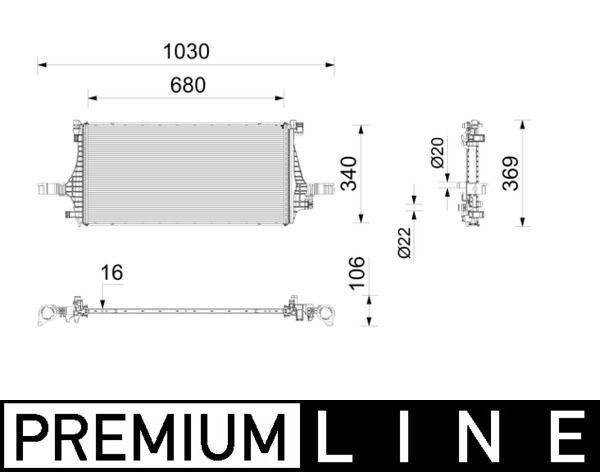 Kühler, Elektromotor
