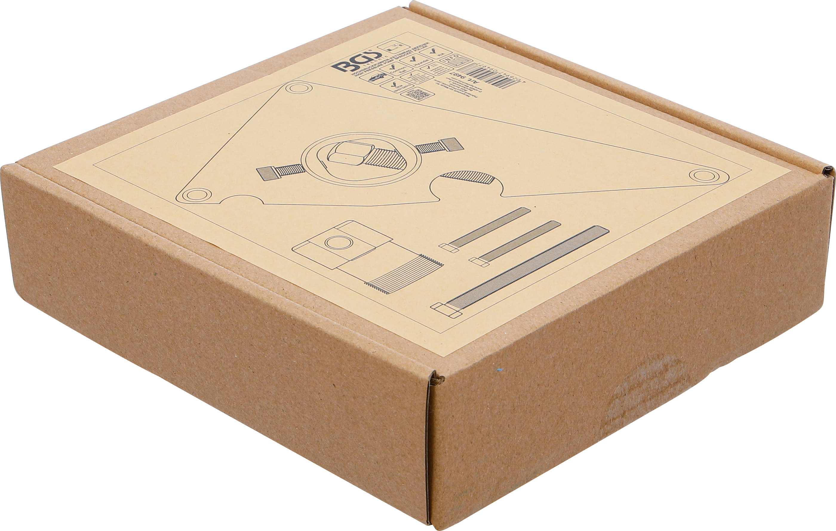 BGS Werkstattwageneinlage 1/6: Hochdruckpumpen-Kettenrad-Abzieher | für Hyundai, Kia