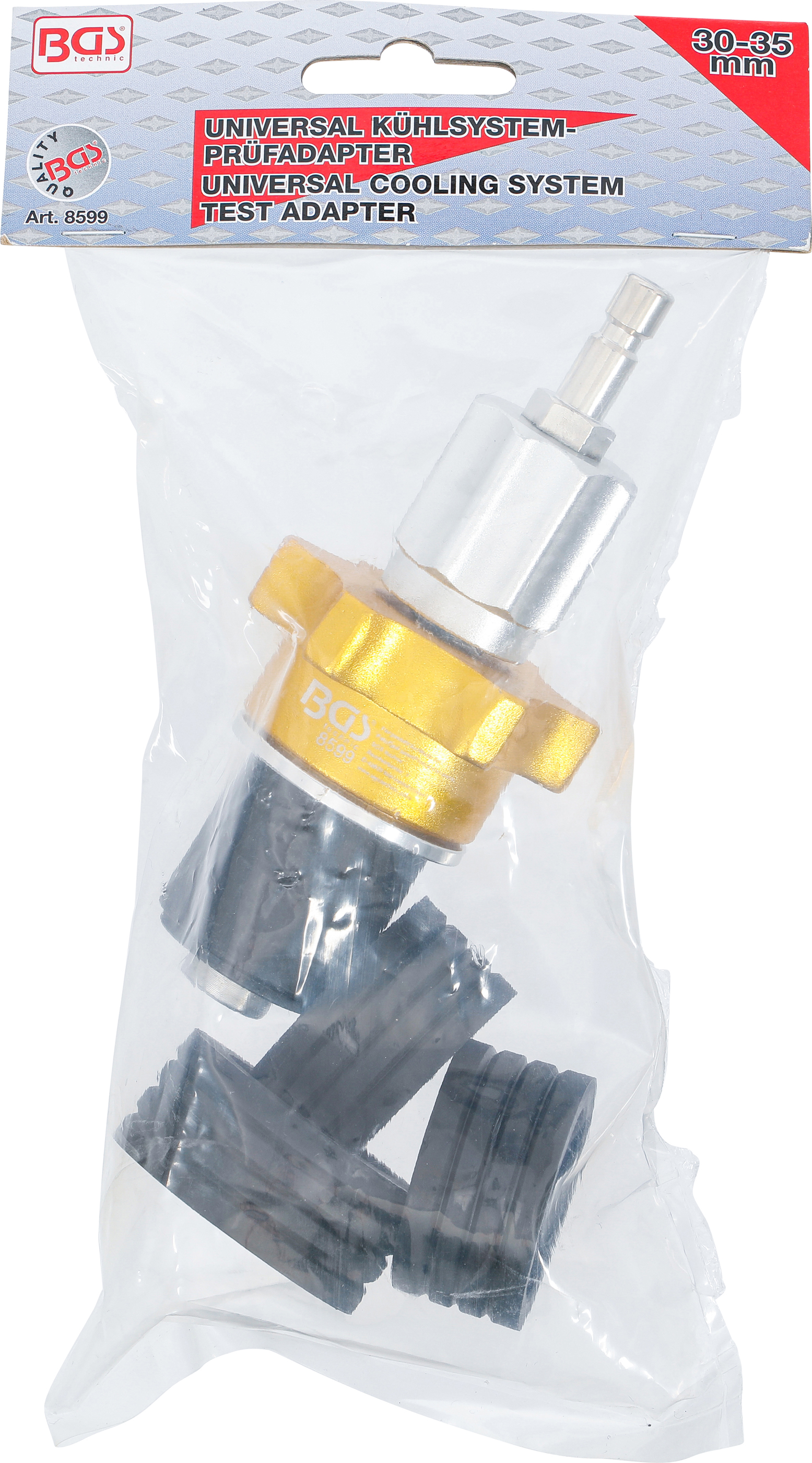 BGS Universal-Kühlsystem-Prüfadapter | 30 - 50 mm