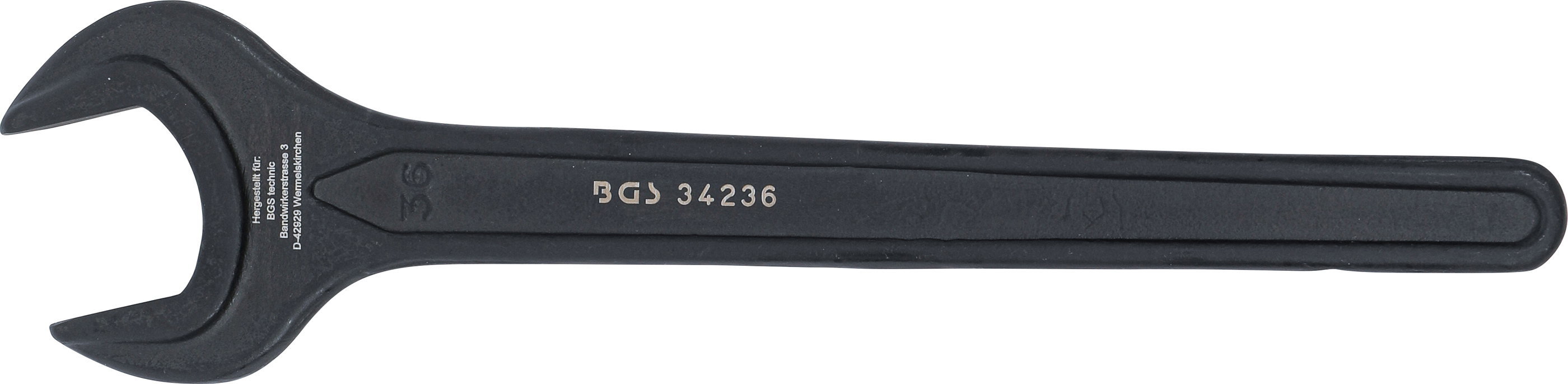 BGS Einmaulschlüssel | DIN 894 | SW 36 mm