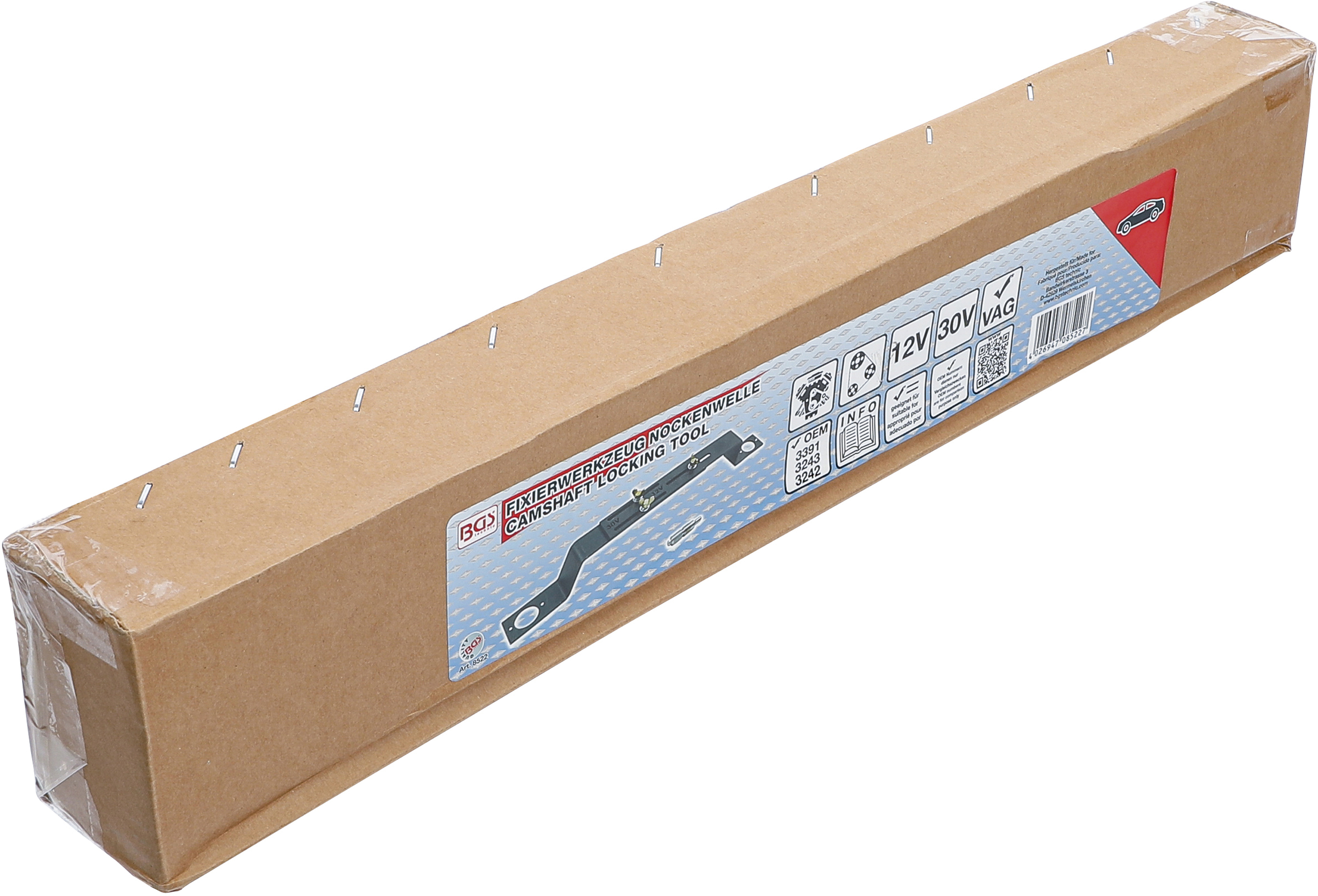 BGS Fixierwerkzeug Nockenwelle | für VAG | verstellbar | 12 V / 30 V