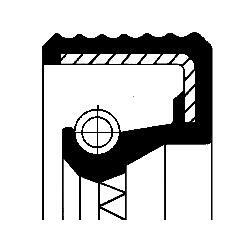 Wellendichtring, Verteilergetriebe