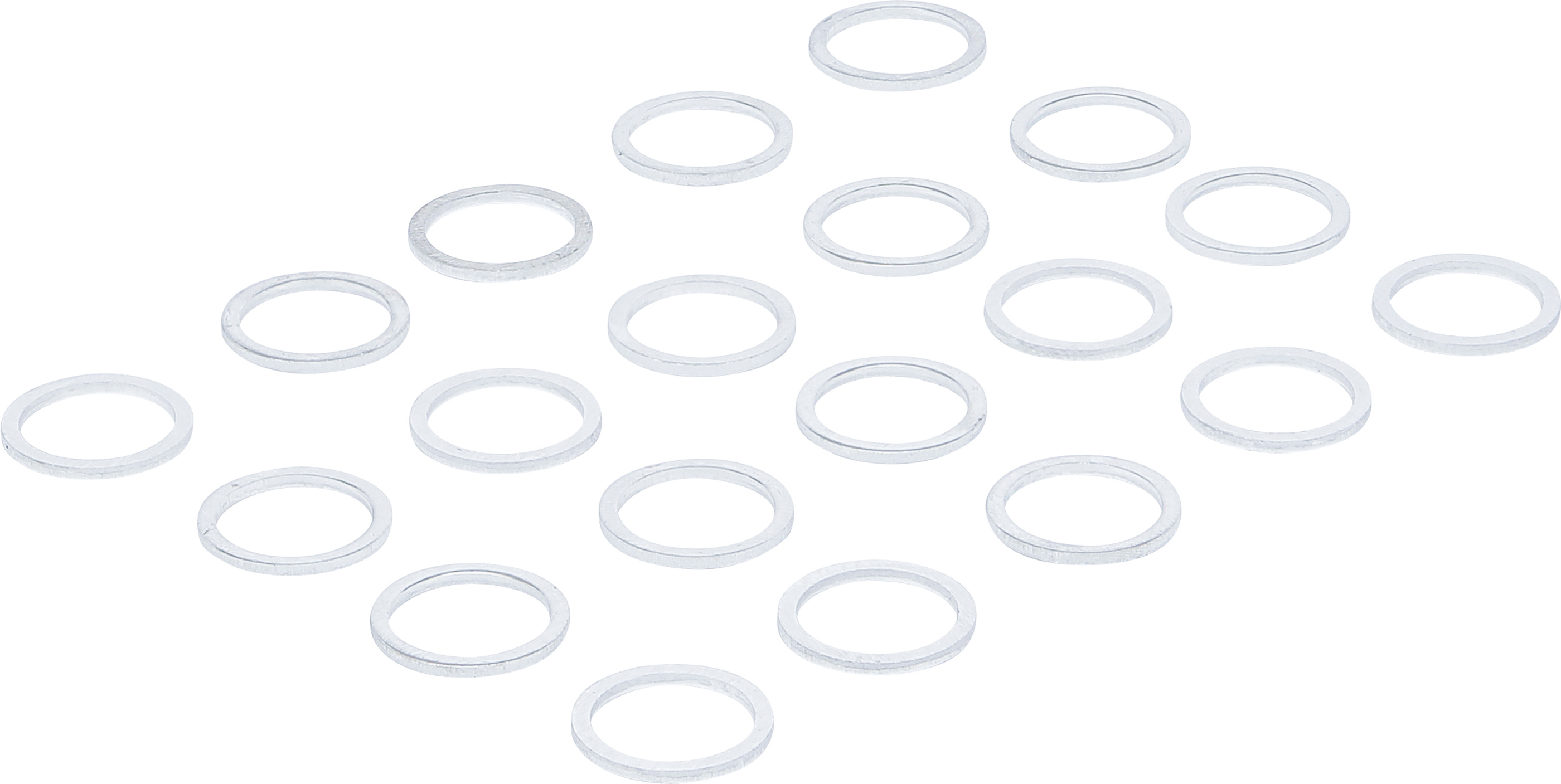 BGS Dichtring-Sortiment | zu Art. 126 | Ø 15 / 18,5 mm | 20-tlg.