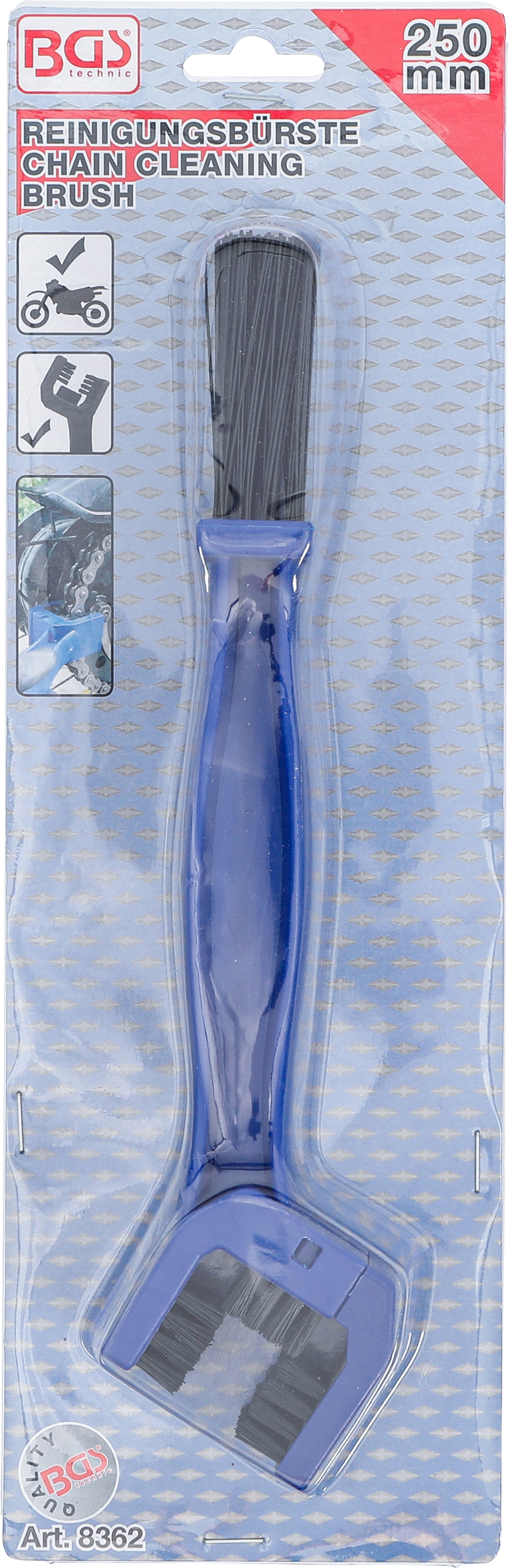 BGS Reinigungsbürste | für Motorradketten | 250 mm