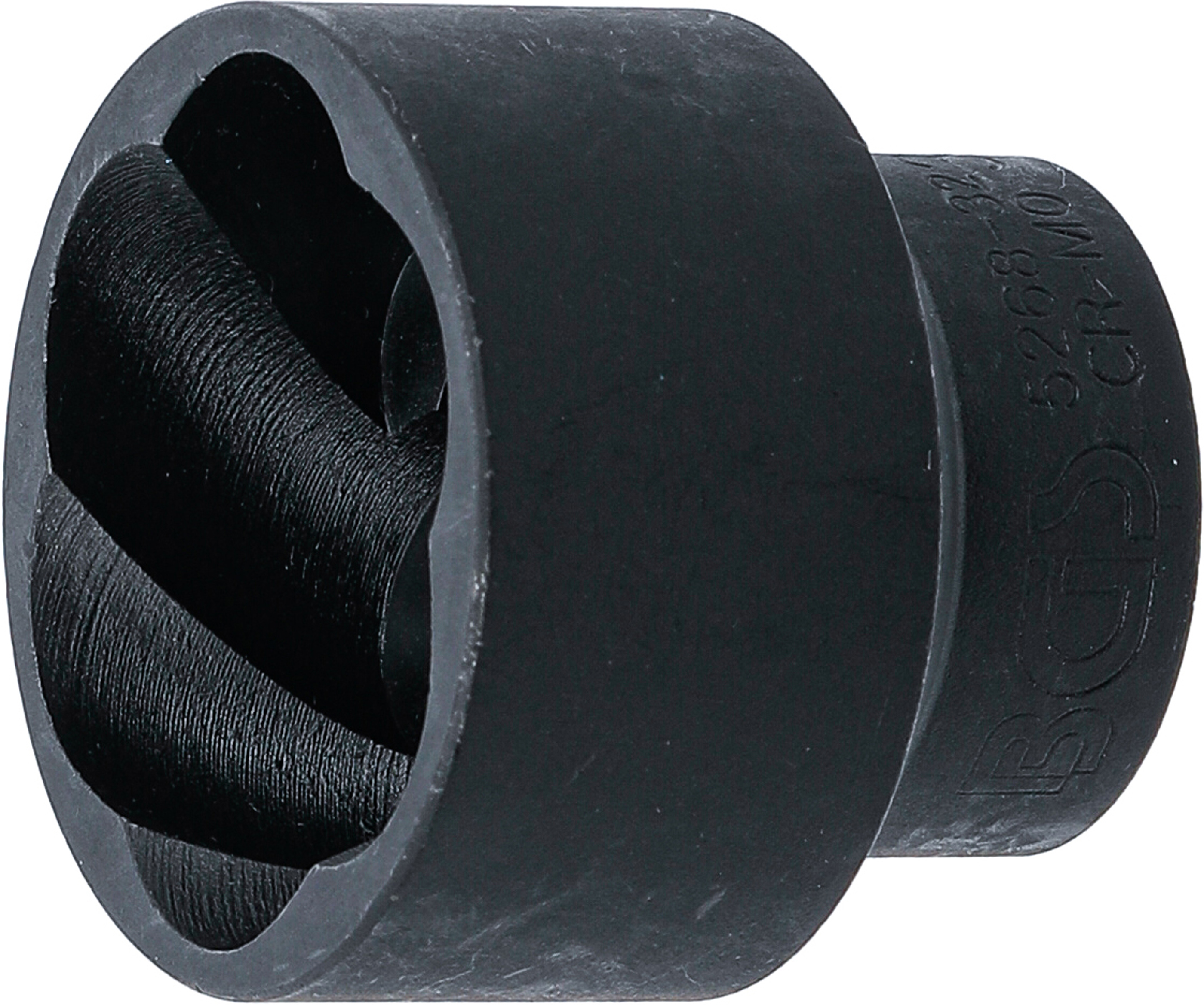 BGS Spiral-Profil-Steckschlüssel-Einsatz / Schraubenausdreher | Antrieb Innenvierkant 12,5 mm (1/2") | SW 32 mm