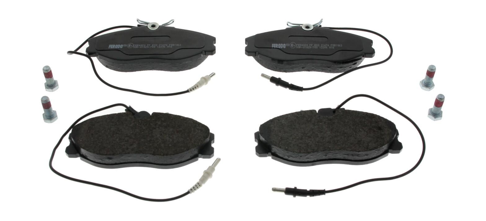 Bremsbelagsatz, Scheibenbremse