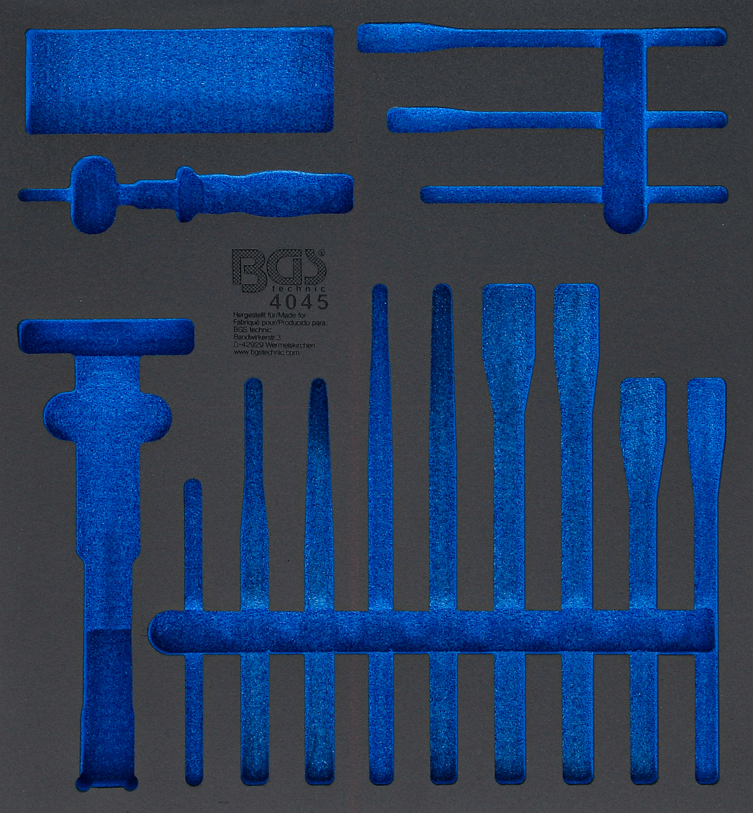 BGS Werkstattwageneinlage 2/3 | leer | für Art. 4045