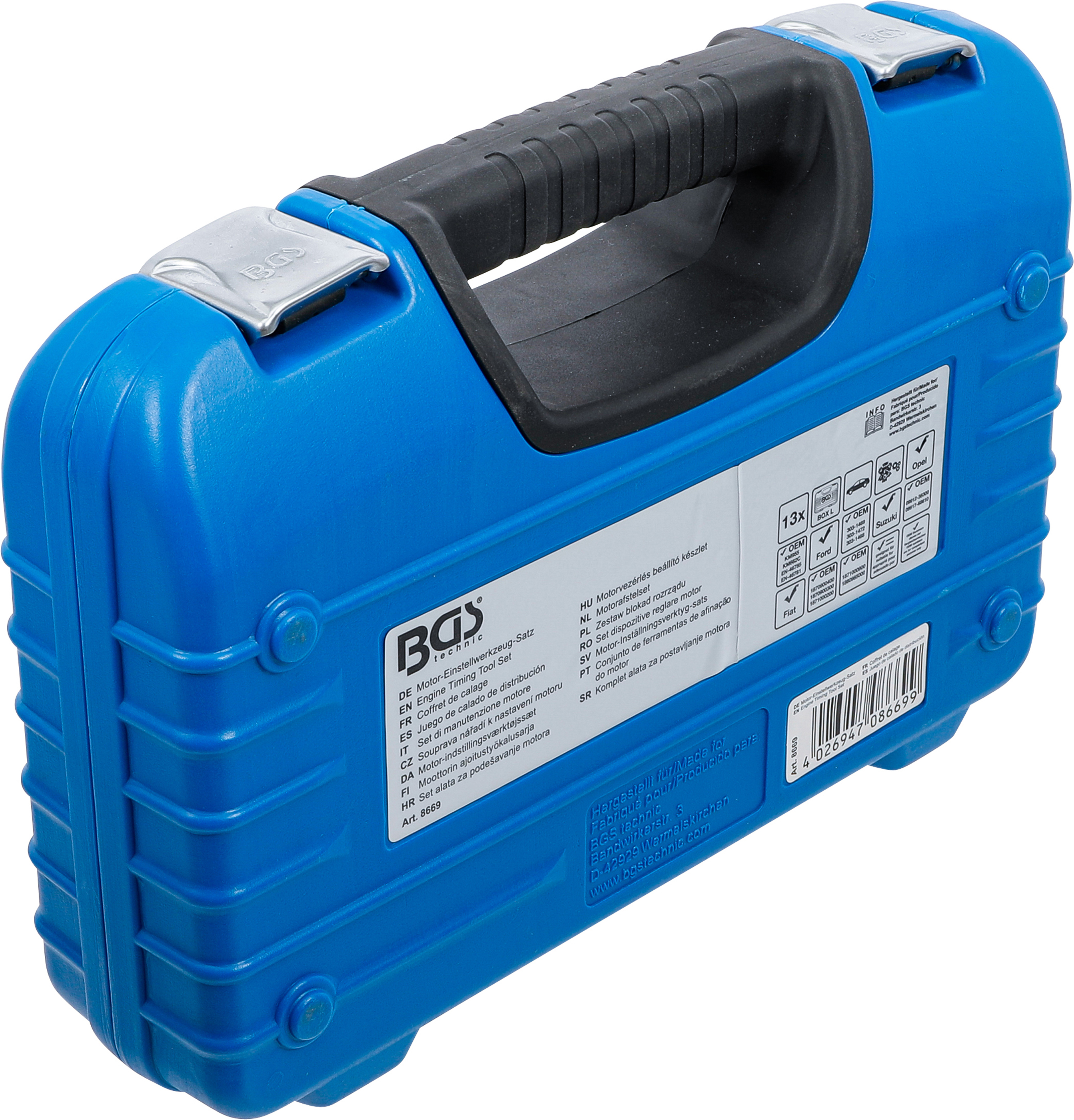 BGS Motor-Einstellwerkzeug-Satz | für Fiat, Ford, Opel, Suzuki 1.3l Diesel