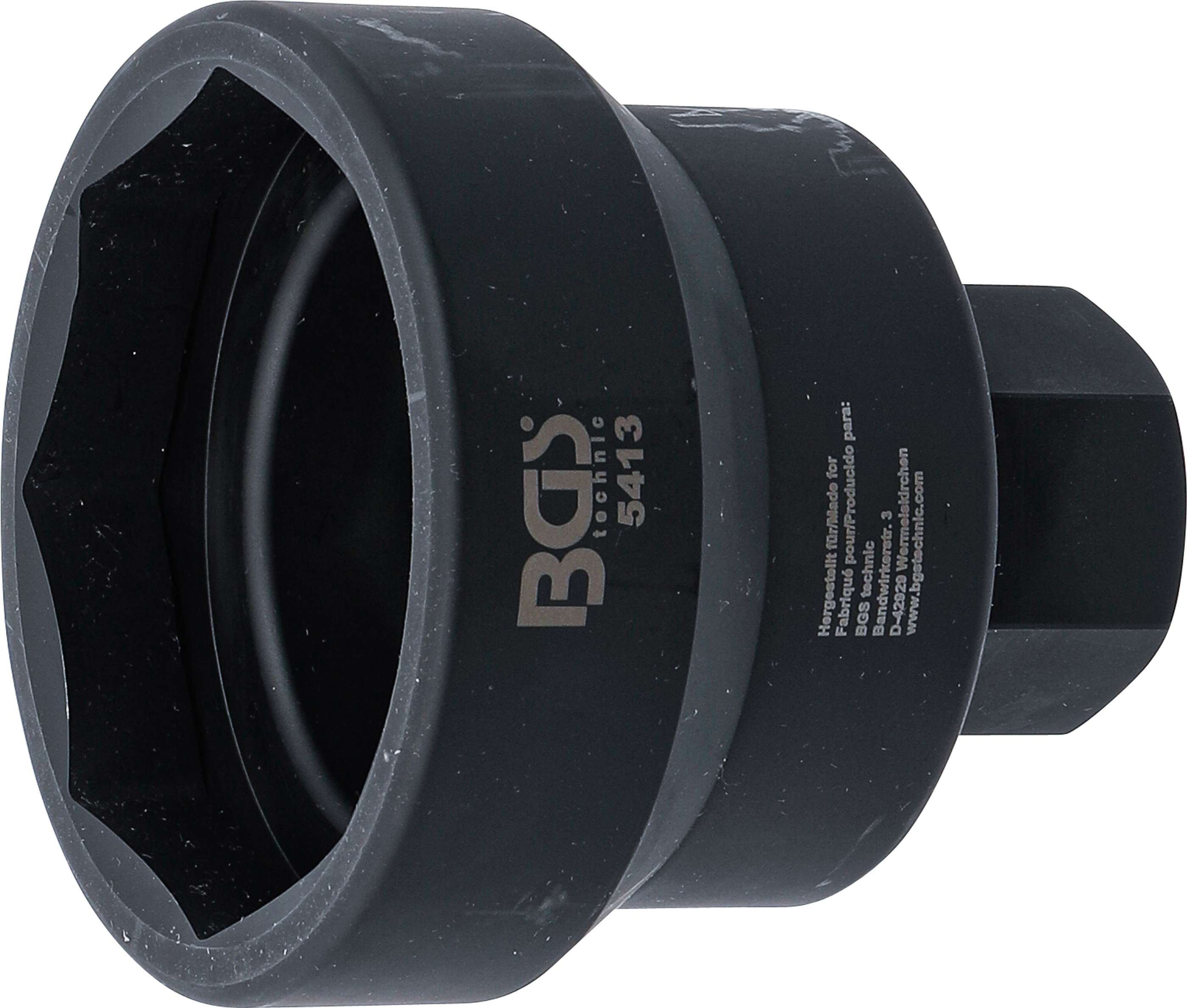 BGS Radkapseln- und Achsmuttern-Schlüssel | 8-kant | Ø 80 mm | für SCANIA Vorderachse