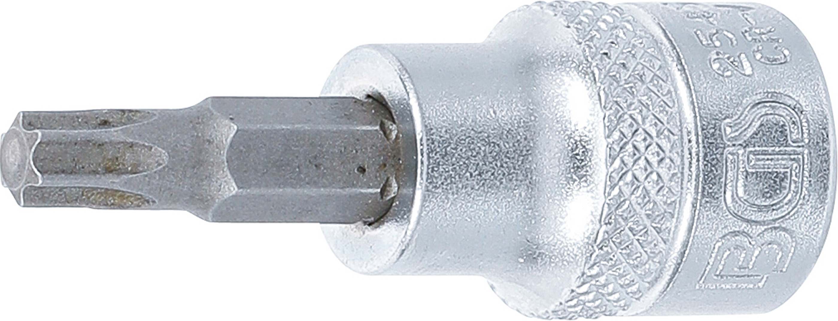 BGS Bit-Einsatz | Antrieb Innenvierkant 10 mm (3/8") | T-Profil (für Torx) T30