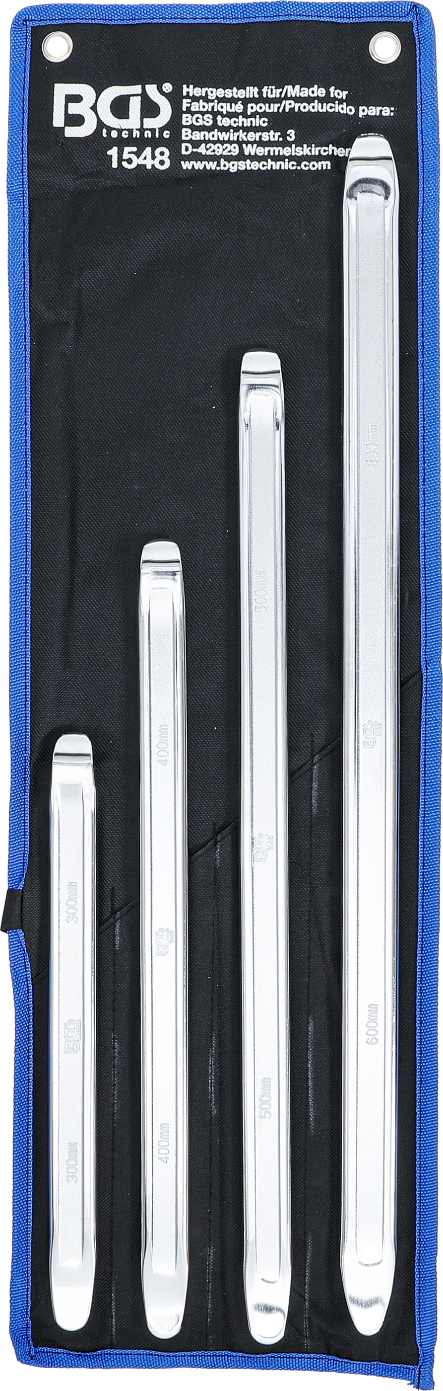 BGS Reifen-Montiereisen-Satz | 300 - 400 - 500 - 600 mm | 4-tlg.