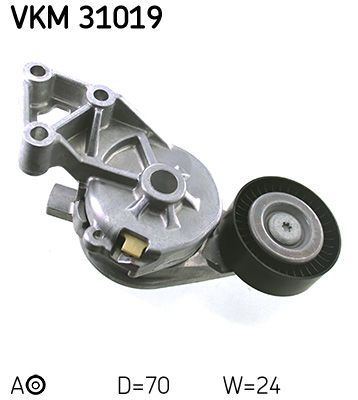 Riemenspanner, Keilrippenriemen