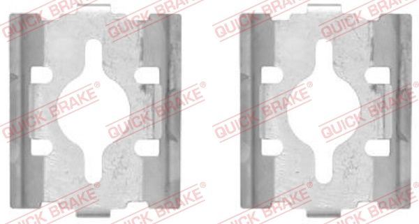 Zubehörsatz, Scheibenbremsbelag