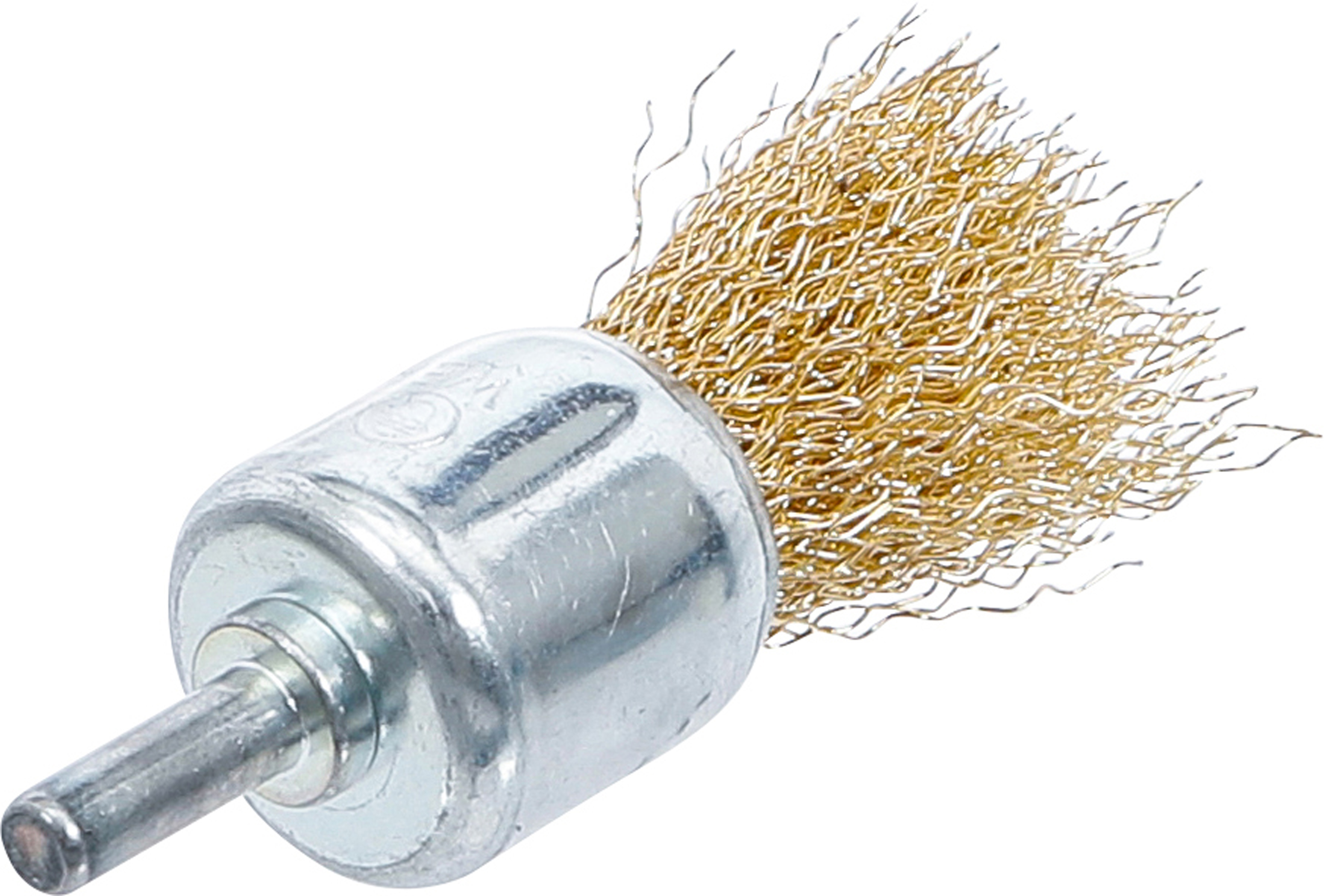 BGS Pinsel-Drahtbürste | vermessingt | Ø 25 mm