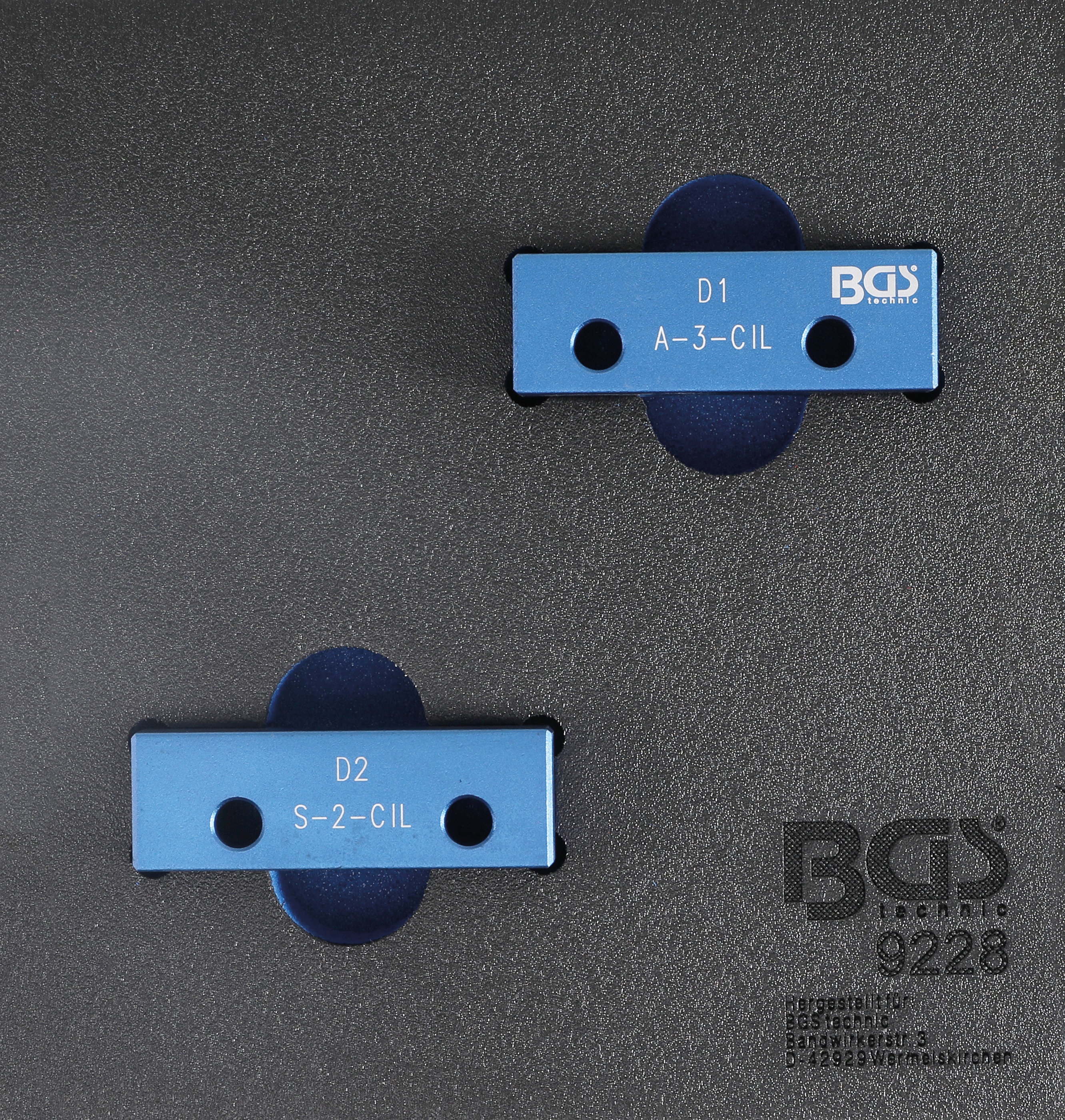 BGS Werkstattwageneinlage 1/6: Nockenwellen-Arretierwerkzeug-Satz | für Lancia 2.0 VIS 4 Zylinder