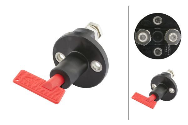 Hauptschalter, Batterie