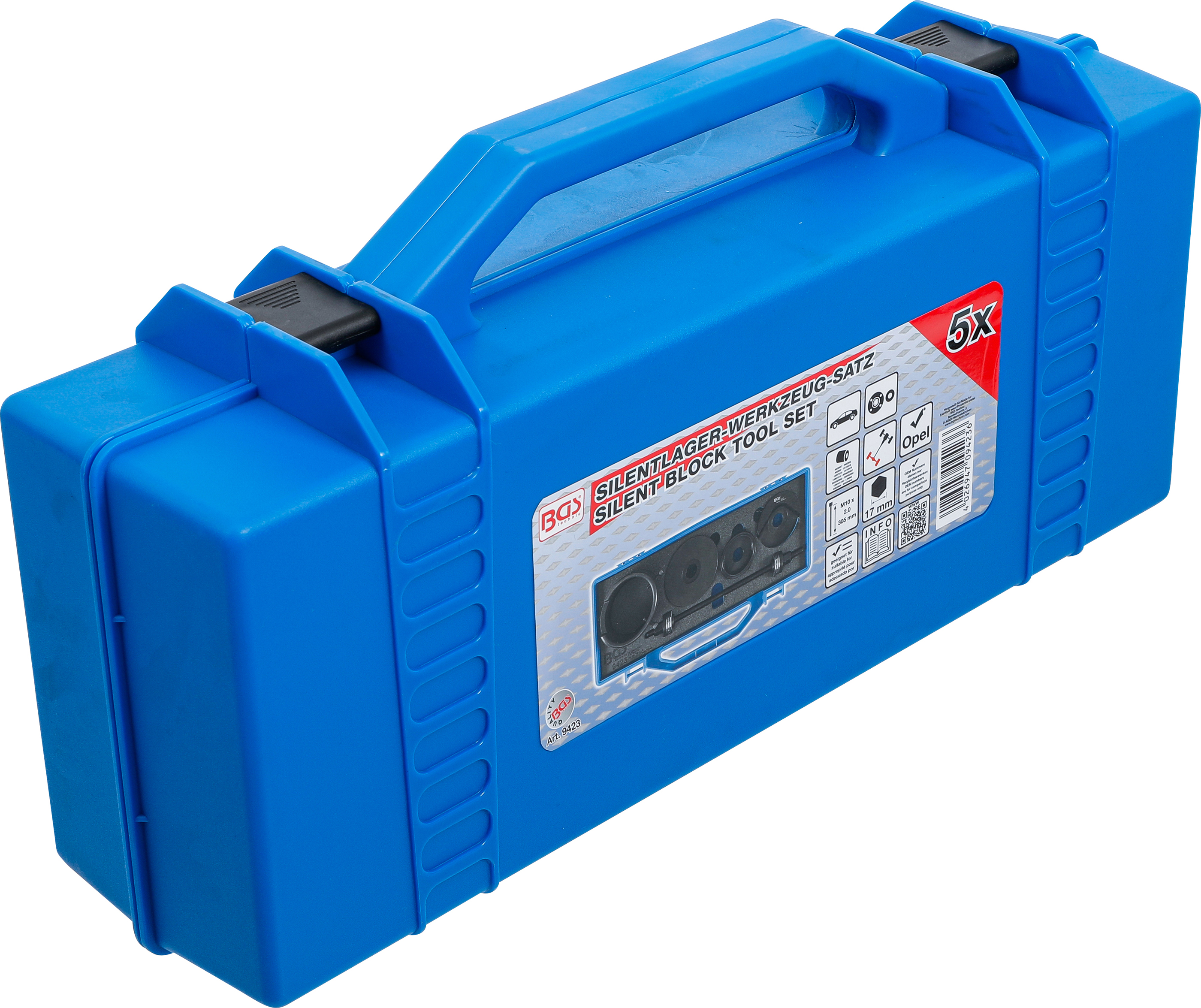 BGS Silentlager-Werkzeug-Satz | für Opel / Vauxhall | 5-tlg.