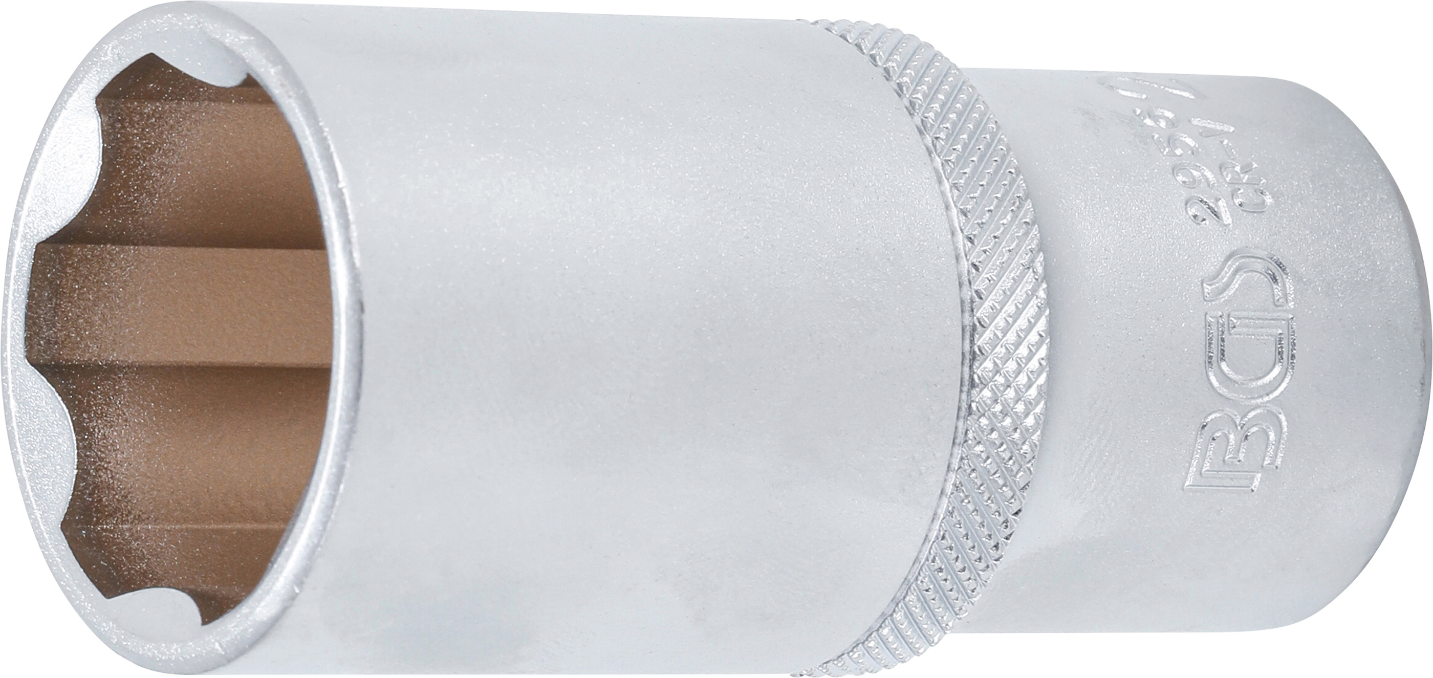 BGS Steckschlüssel-Einsatz Super Lock, tief | Antrieb Innenvierkant 12,5 mm (1/2") | SW 28 mm