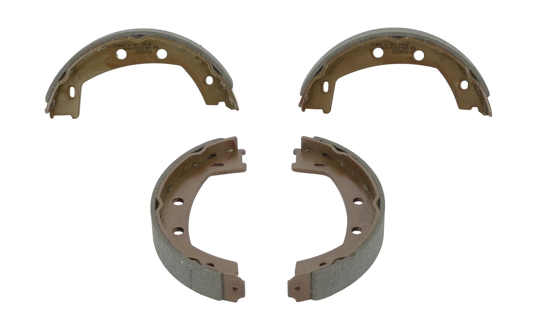 Bremsbackensatz, Feststellbremse