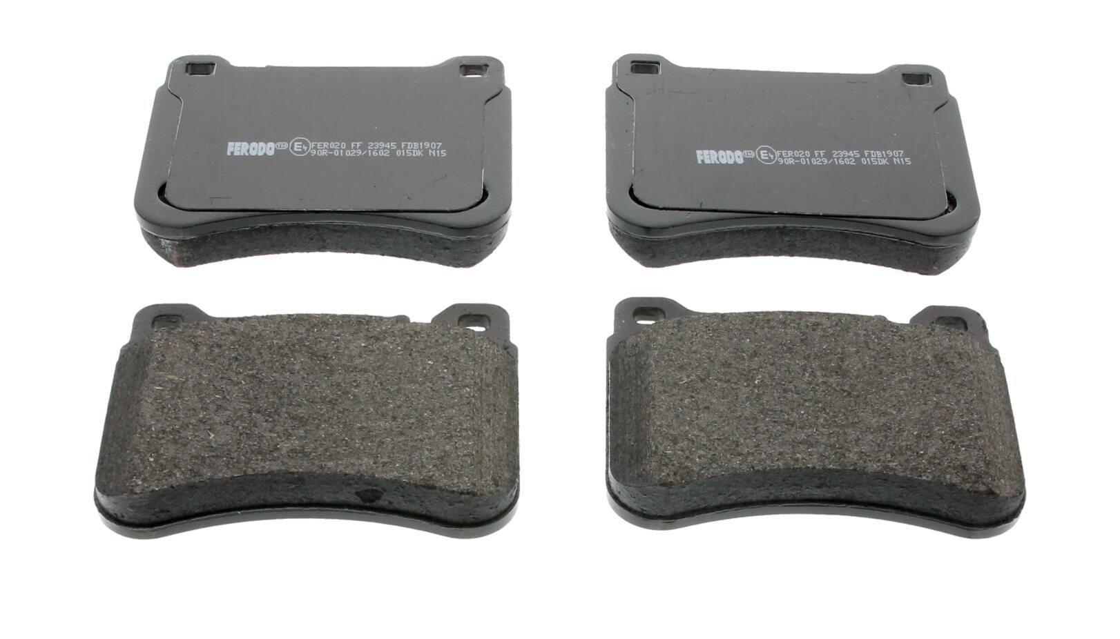 Bremsbelagsatz, Scheibenbremse