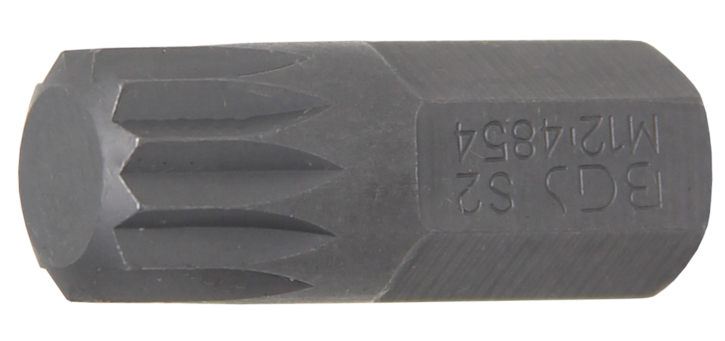 BGS Bit | Antrieb Außensechskant 10 mm (3/8") | Innenvielzahn (für XZN) M12
