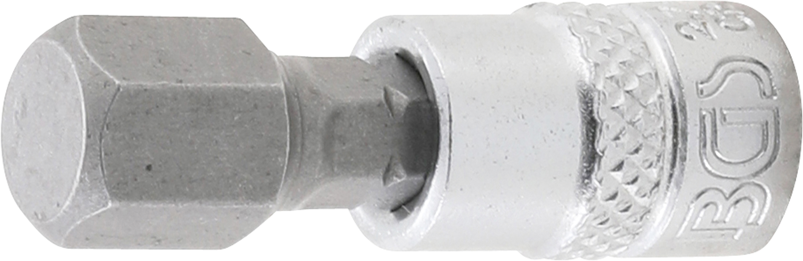 BGS Bit-Einsatz | Antrieb Innenvierkant 6,3 mm (1/4") | Innensechskant 3/8"