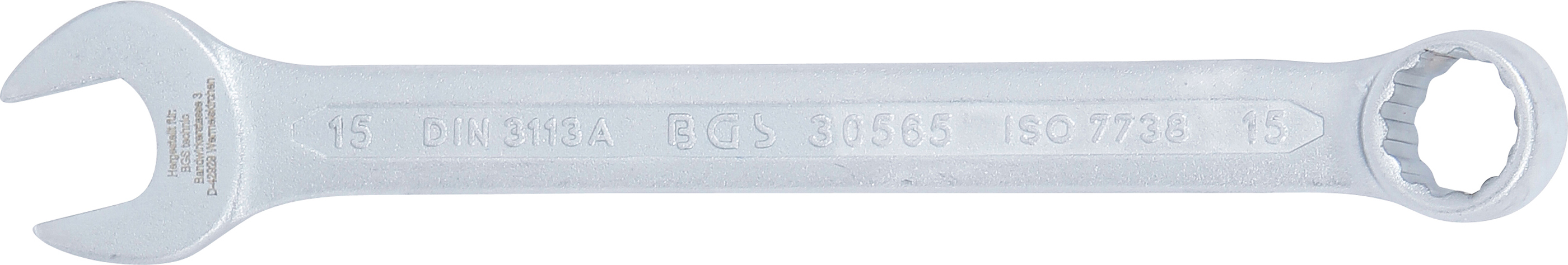 BGS Maul-Ringschlüssel | SW 15 mm