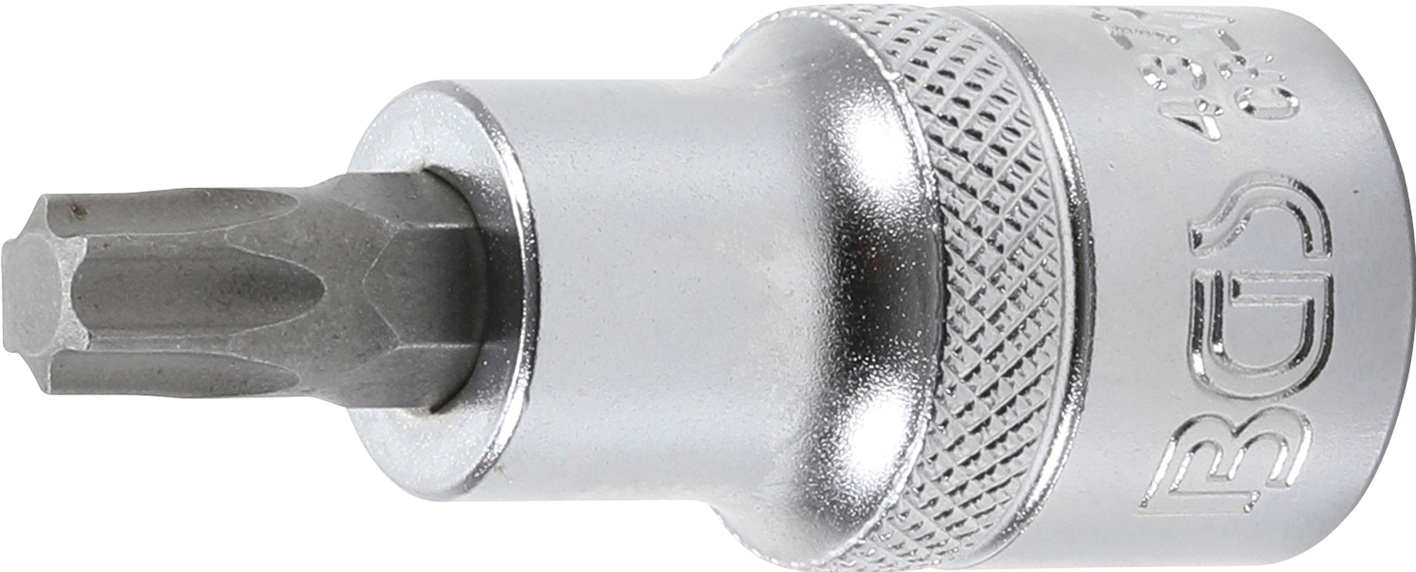 BGS Bit-Einsatz | Antrieb Innenvierkant 12,5 mm (1/2") | T-Profil (für Torx) T45
