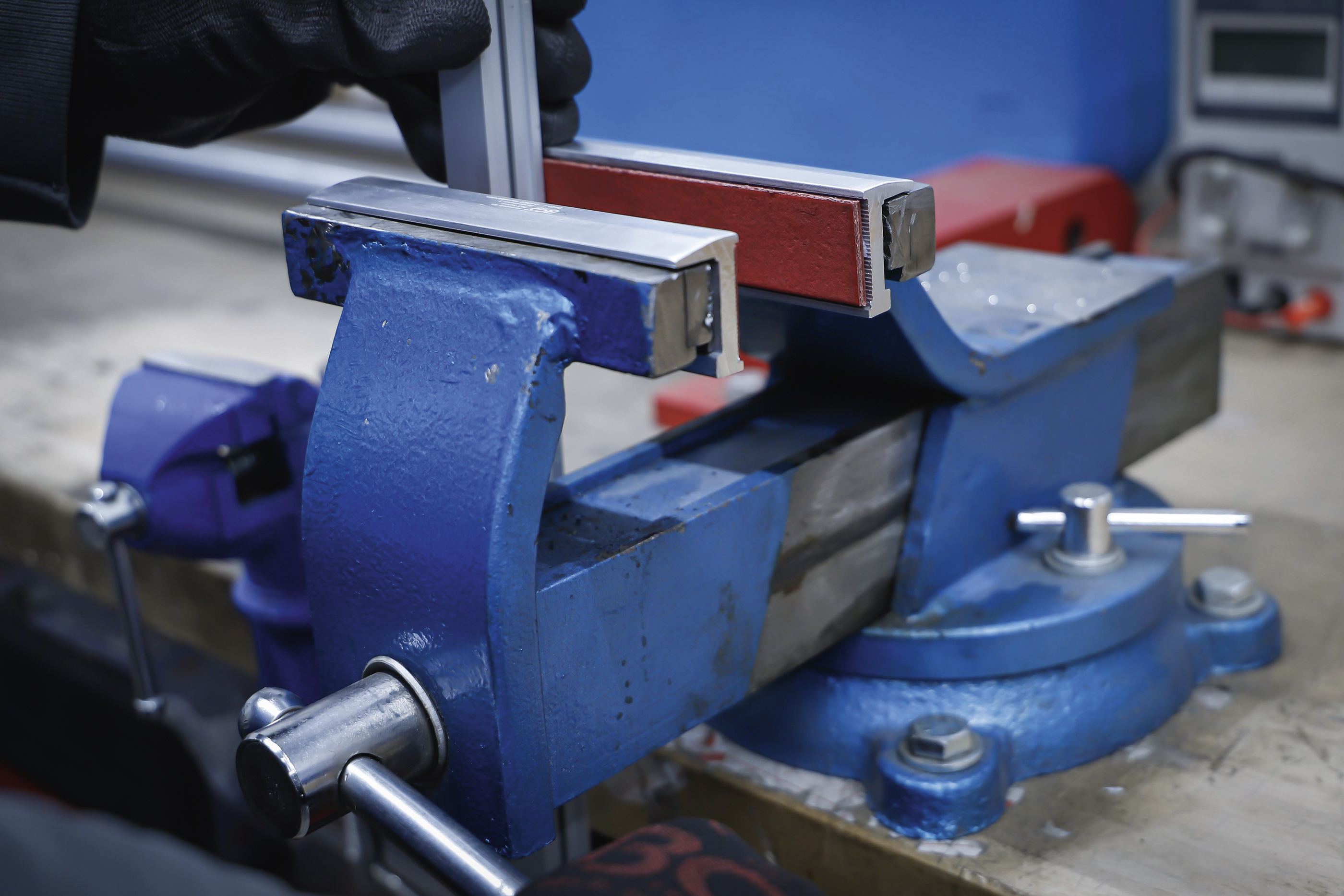 BGS Schraubstock-Schutzbacken | Aluminium | Breite 150 mm | 2-tlg.