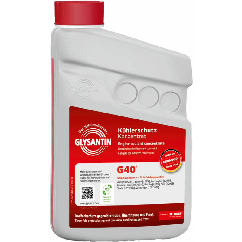 BASF Glysantin G40 Kühlerfrostschutz Konzentrat 1 Liter