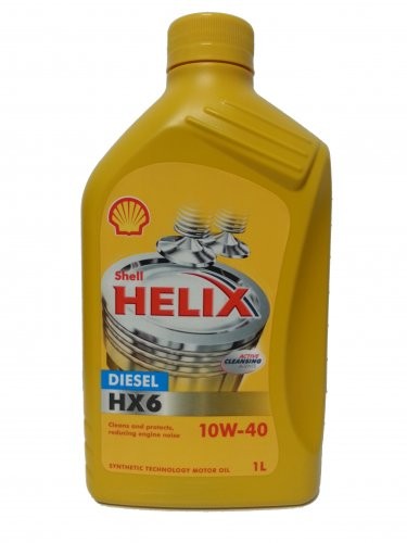 10W-40 Shell Helix HX6 Diesel Motoröl 1 Liter