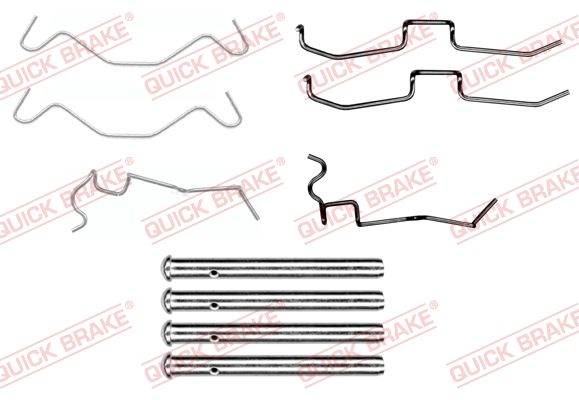 Zubehörsatz, Scheibenbremsbelag
