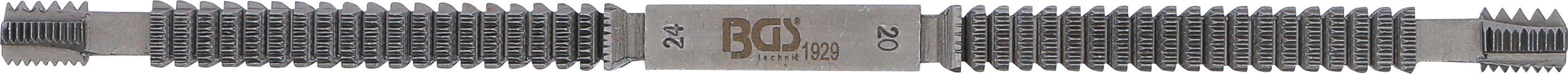 BGS Gewindefeile | für Innen-/Außengewinde | Whitworth 10 - 24