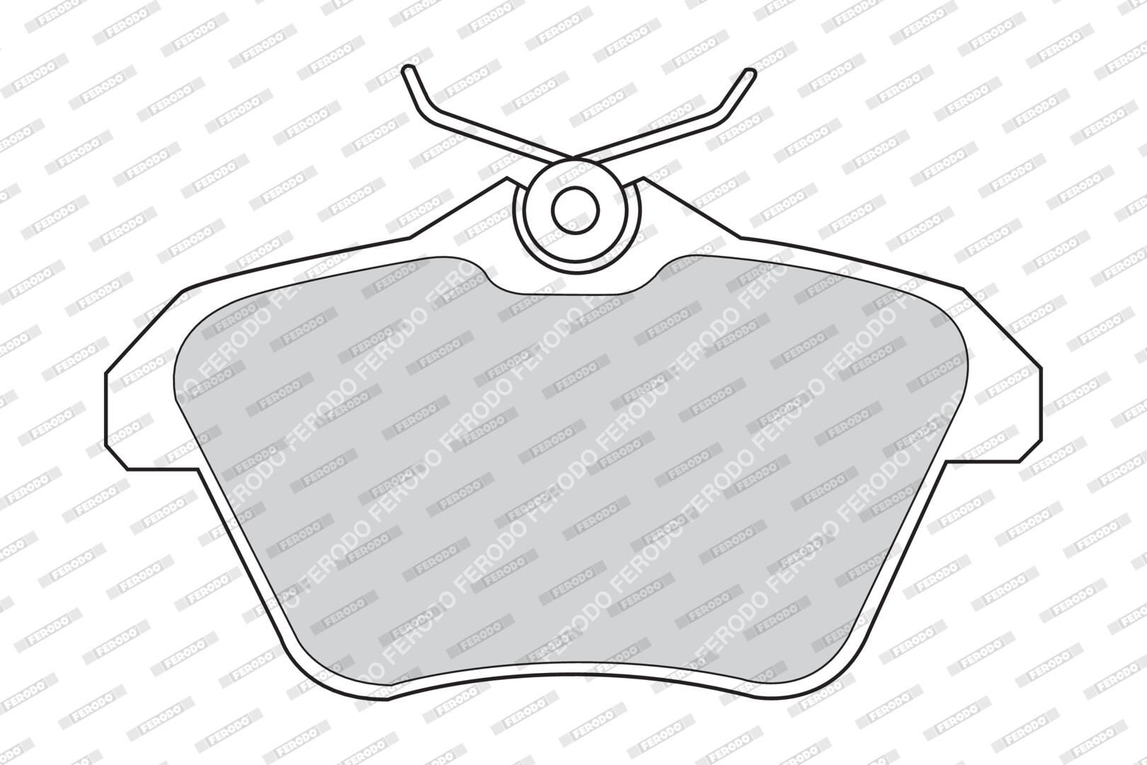 Bremsbelagsatz, Scheibenbremse