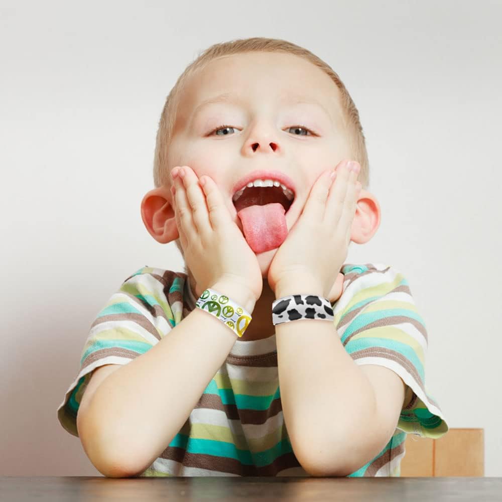 YngFfb Bunte Schnapparmbänder,12 Stück Snap Armbänder Schnapparmbänder Mitgebsel für Kinder Mädchen Jungen Partytüten Partytütenfüller Party