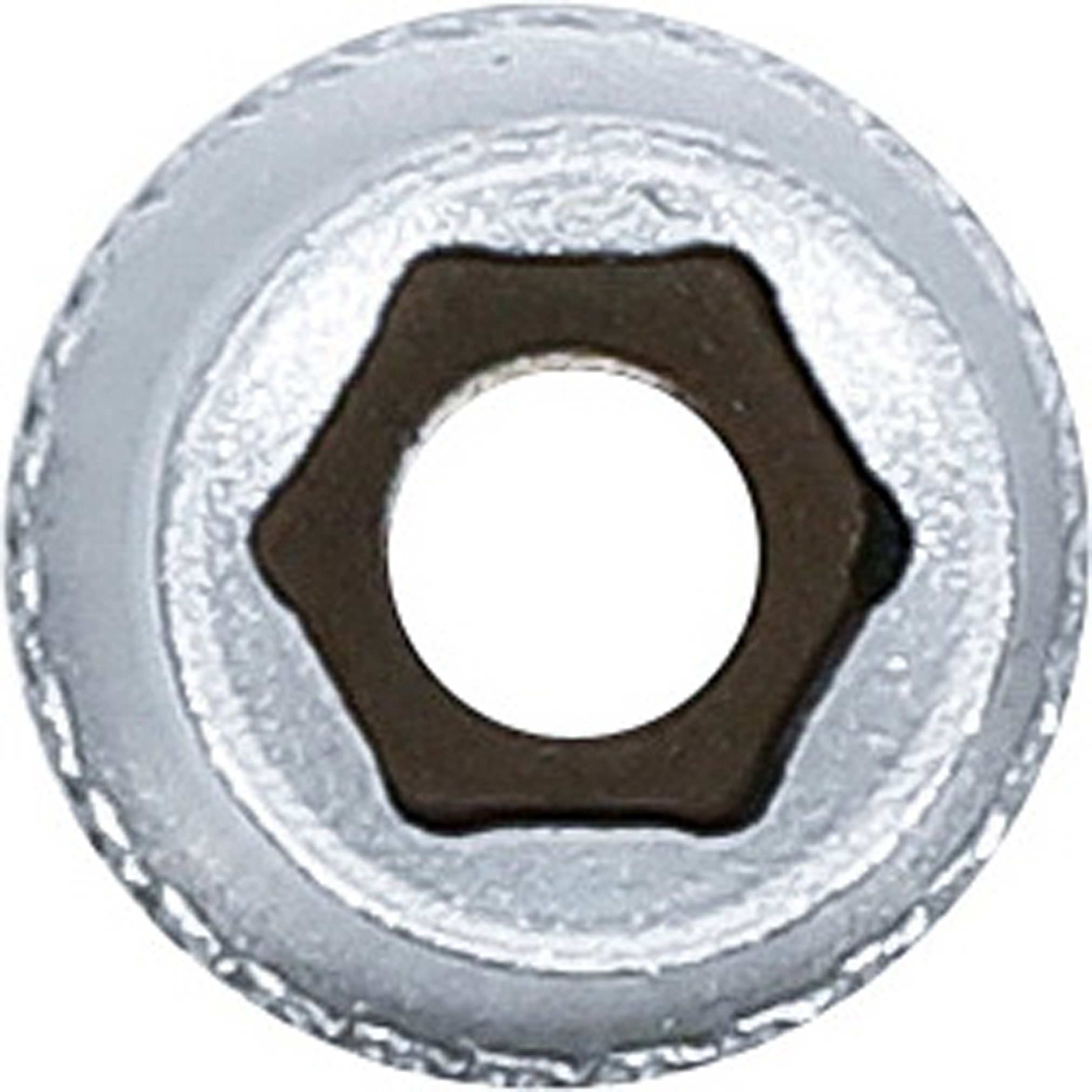 BGS Steckschlüssel-Einsatz Sechskant, tief | Antrieb Innenvierkant 6,3 mm (1/4") | SW 6 mm