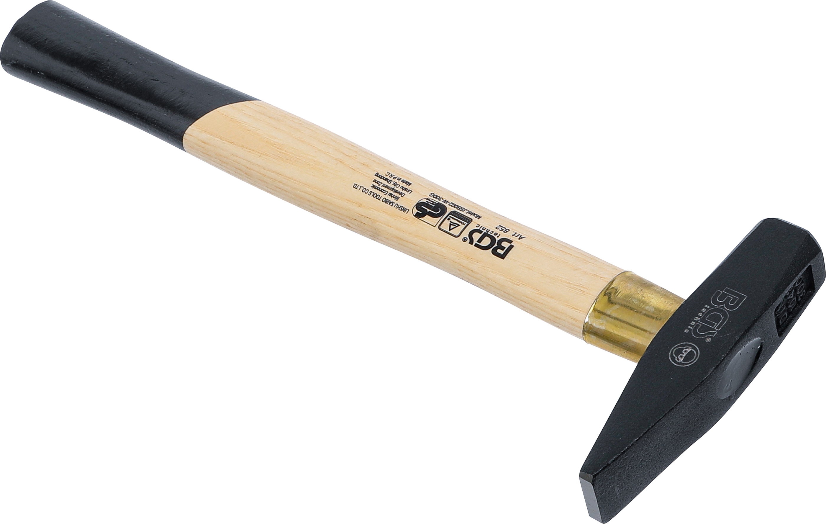 BGS Schlosserhammer | Holz-Stiel | DIN 1041 | 300 g
