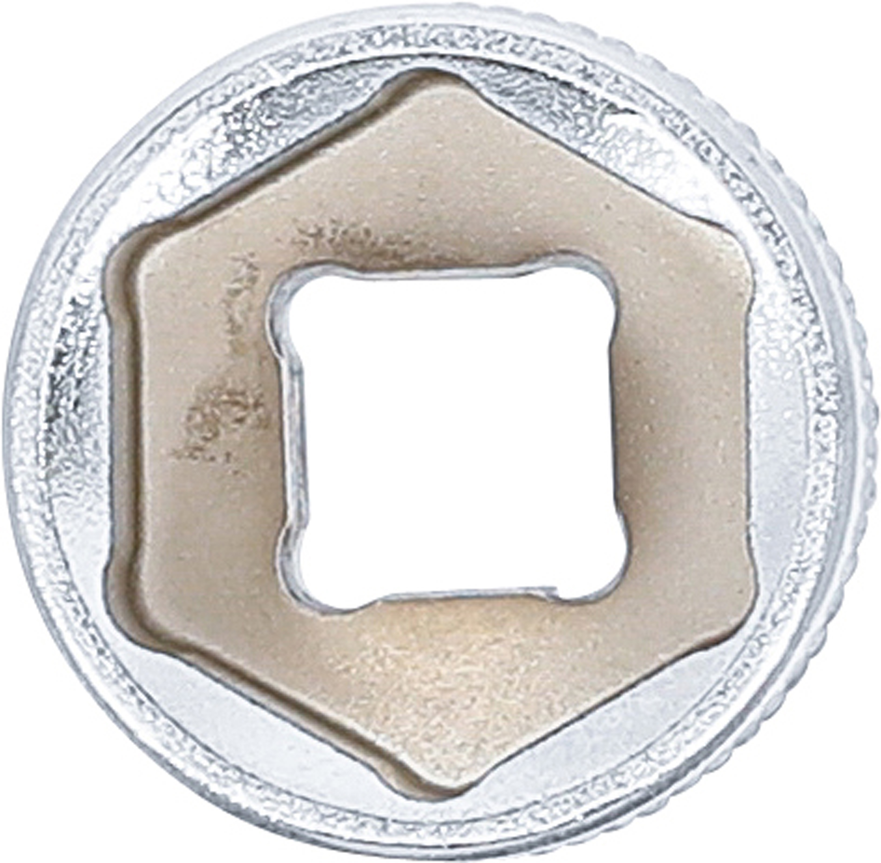 BGS Steckschlüssel-Einsatz Sechskant | Antrieb Innenvierkant 6,3 mm (1/4") | SW 13 mm