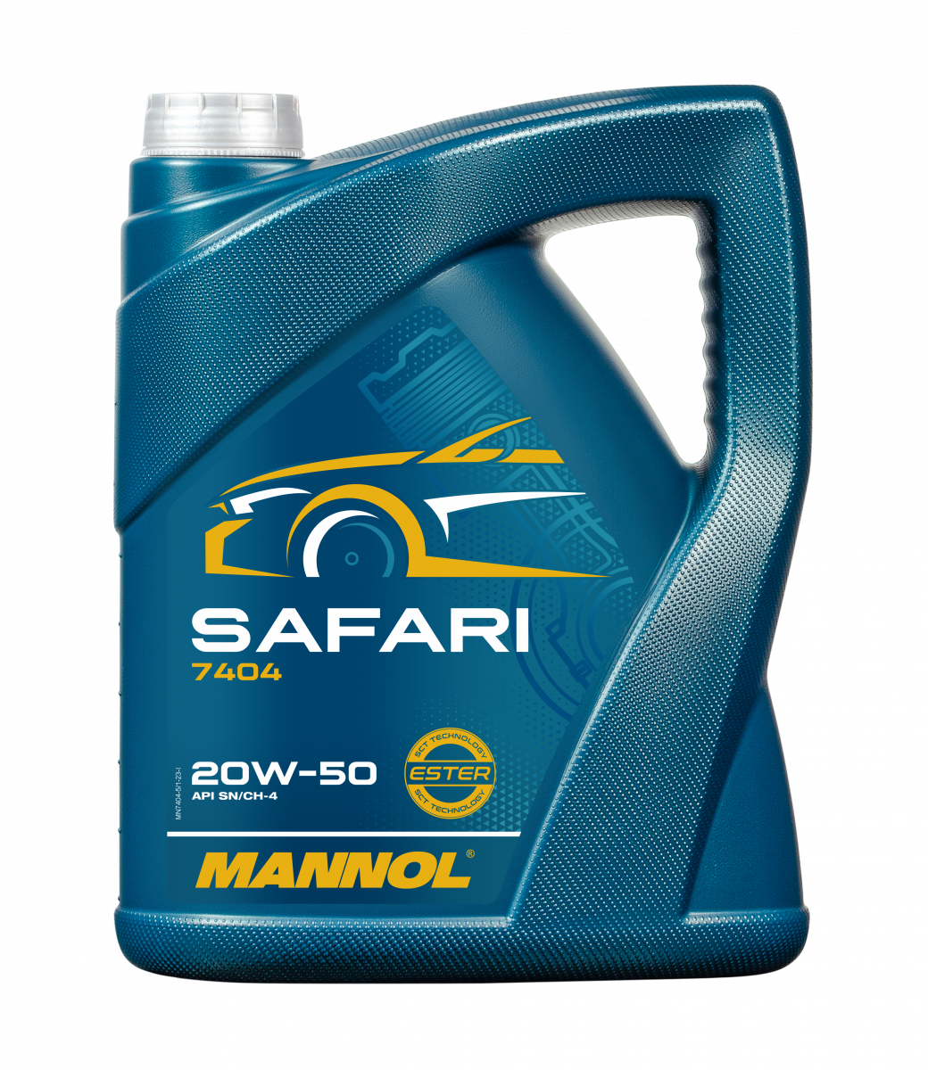 20W-50 Mannol 7404 Safari Motoröl 5 Liter