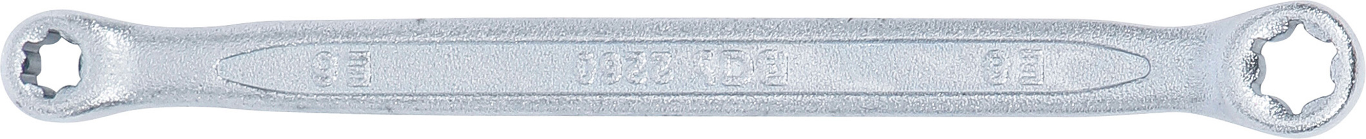 BGS Doppel-Ringschlüssel mit E-Profil-Ringköpfen | SW E6 x E8