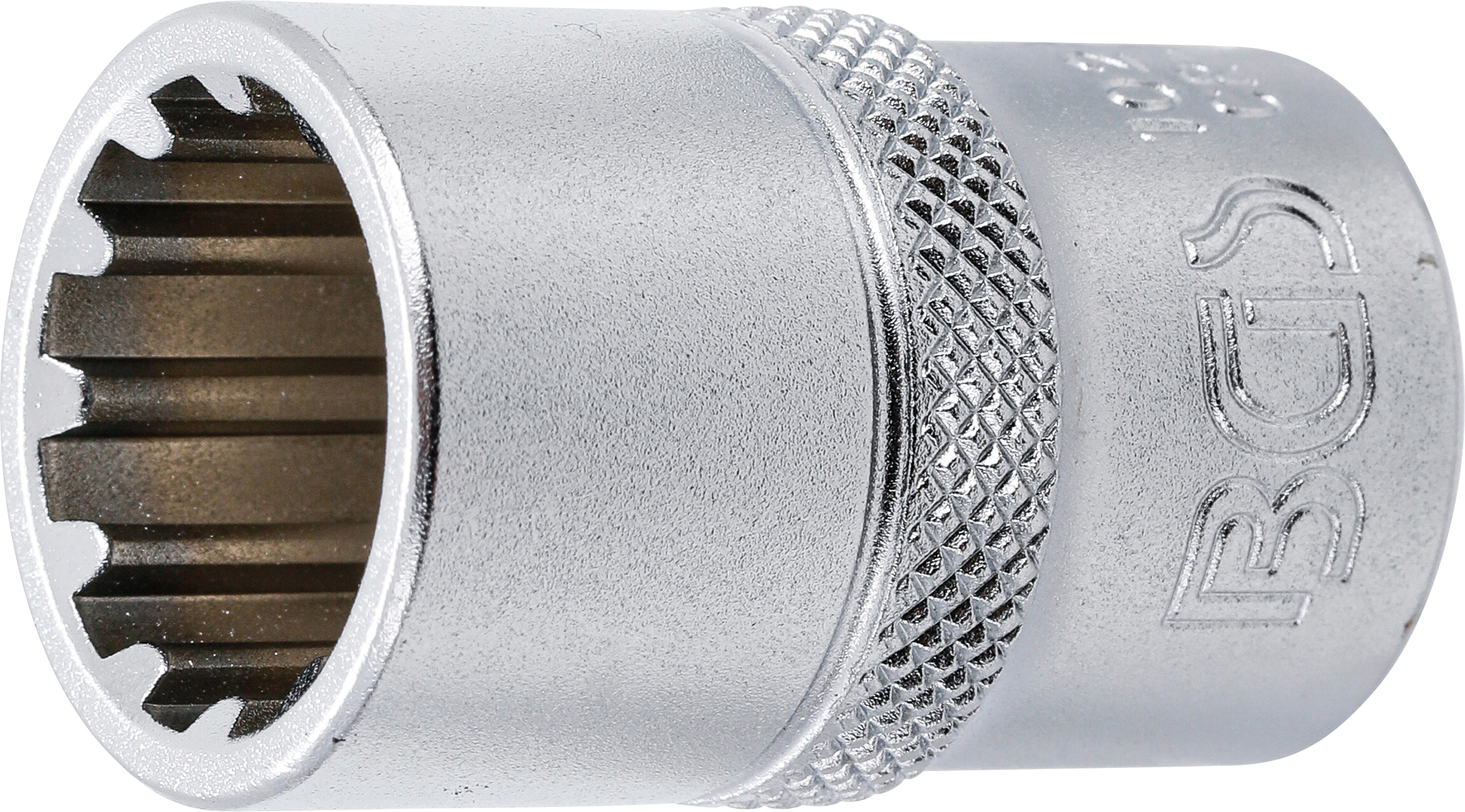 BGS Steckschlüssel-Einsatz Gear Lock | Antrieb Innenvierkant 12,5 mm (1/2") | SW 16 mm
