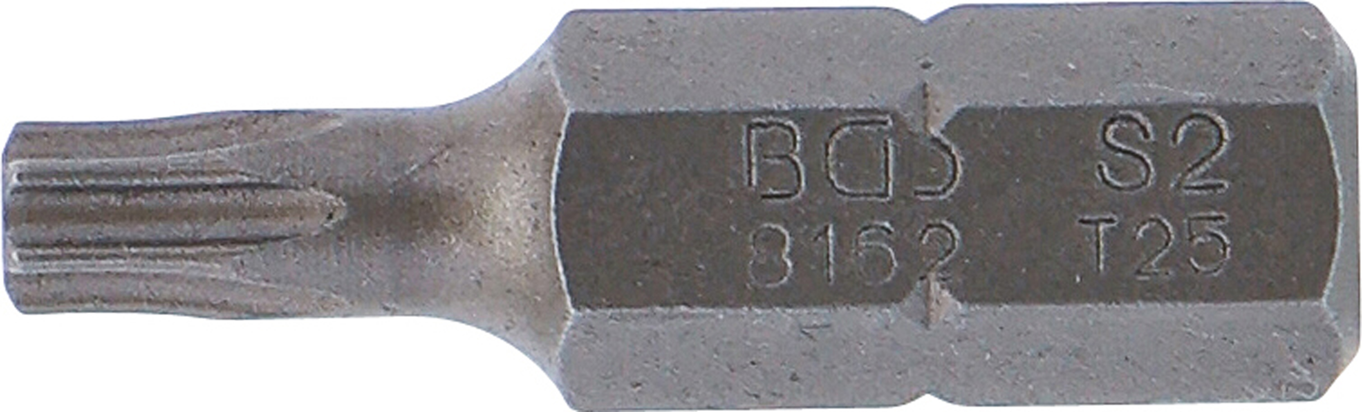 BGS Bit | Länge 30 mm | Antrieb Außensechskant 8 mm (5/16") | T-Profil (für Torx) T25