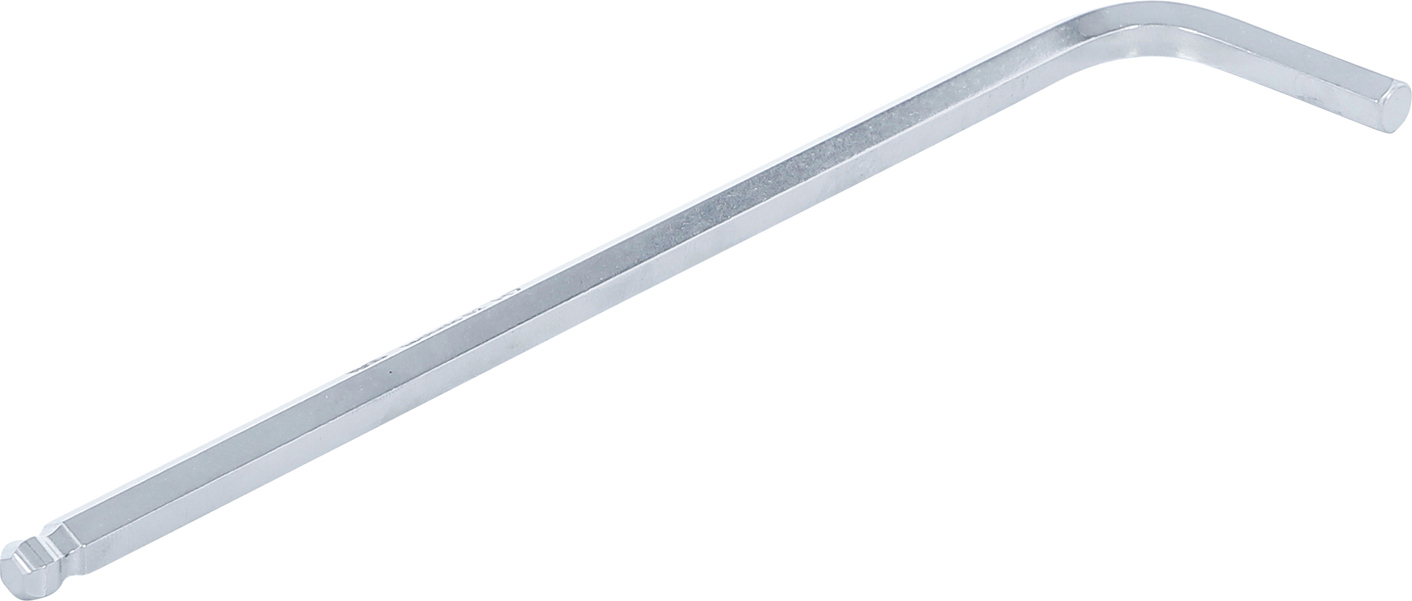 BGS Winkelschlüssel | extra lang | Innensechskant / Innensechskant mit Kugelkopf 7 mm