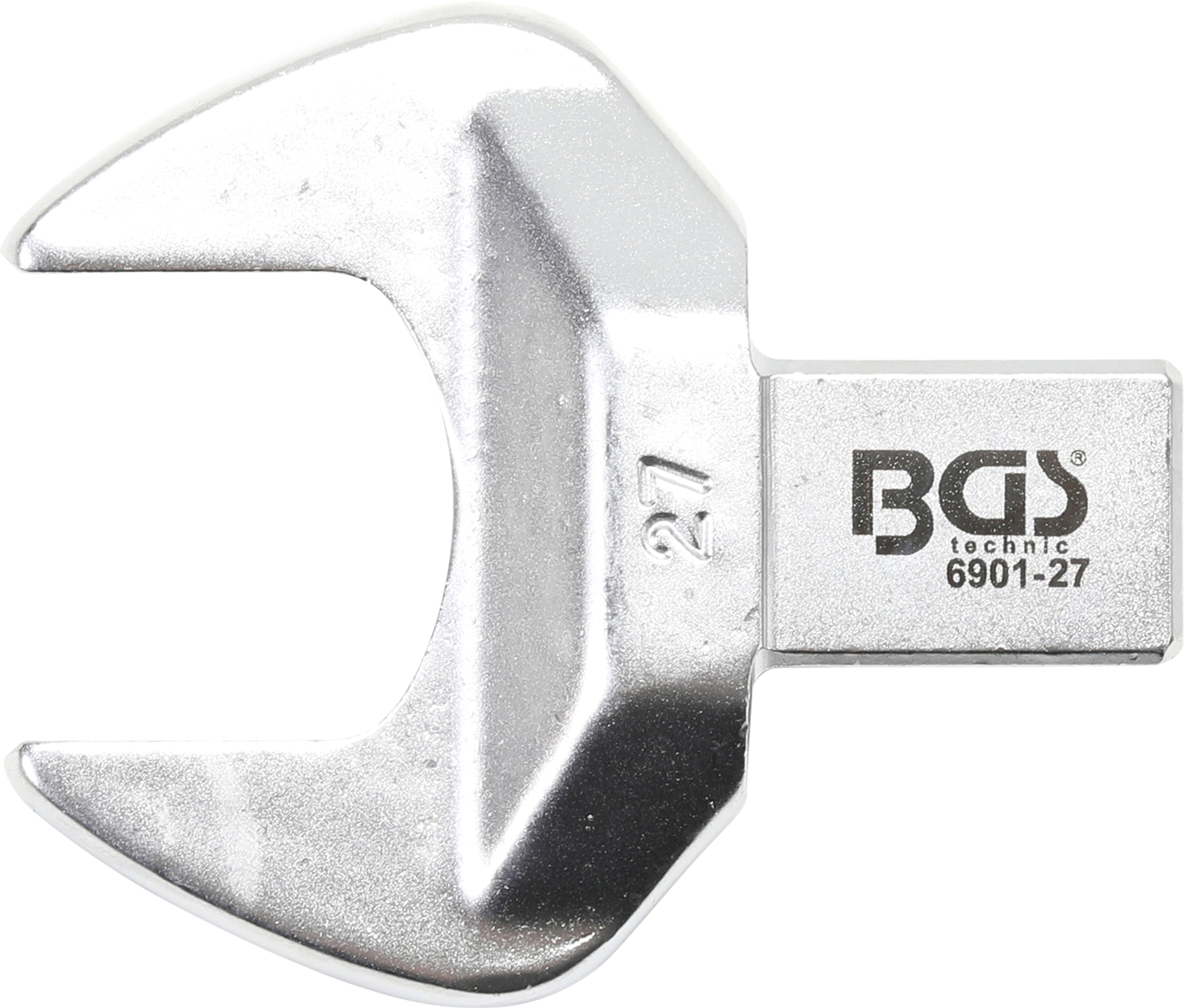BGS Einsteck-Maulschlüssel | 27 mm | Aufnahme 14 x 18 mm