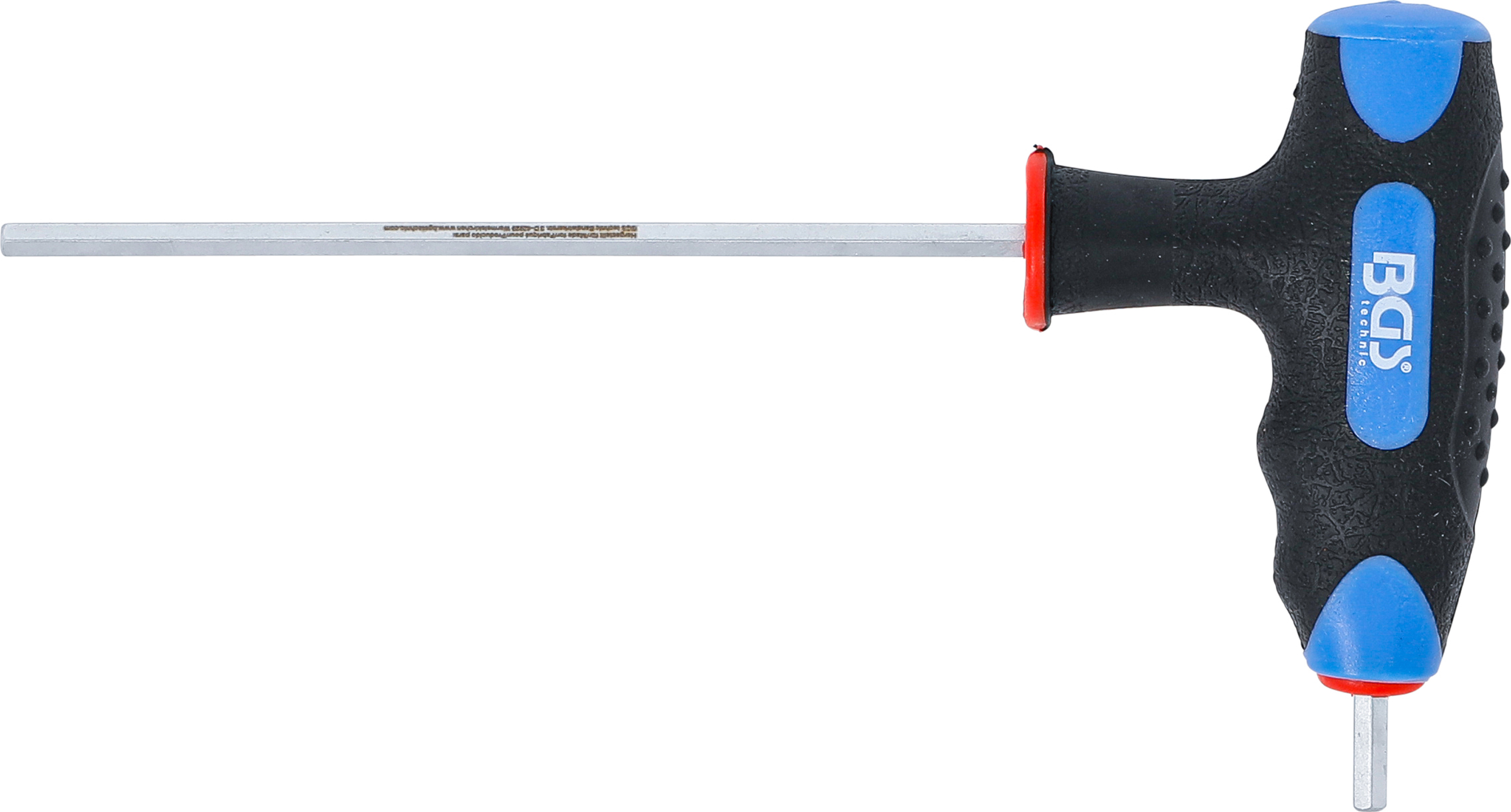 BGS Schraubendreher mit T-Griff und seitlicher Klinge | Innensechskant 4 mm