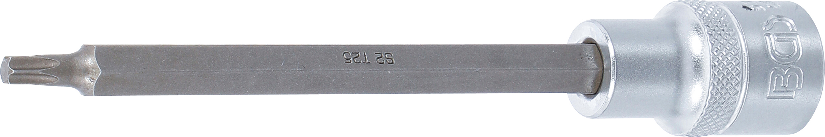 BGS Bit-Einsatz | Länge 140 mm | Antrieb Innenvierkant 12,5 mm (1/2") | T-Profil (für Torx) T25